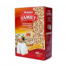 "Happy Family" boil-in-bag cereals, in a box